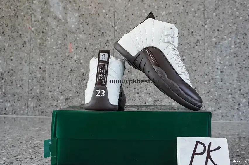 Jordan x GOD SoleFly and READY black 12 White SHIP Air Jordan MATERIALS TO PK RETAIL 0606